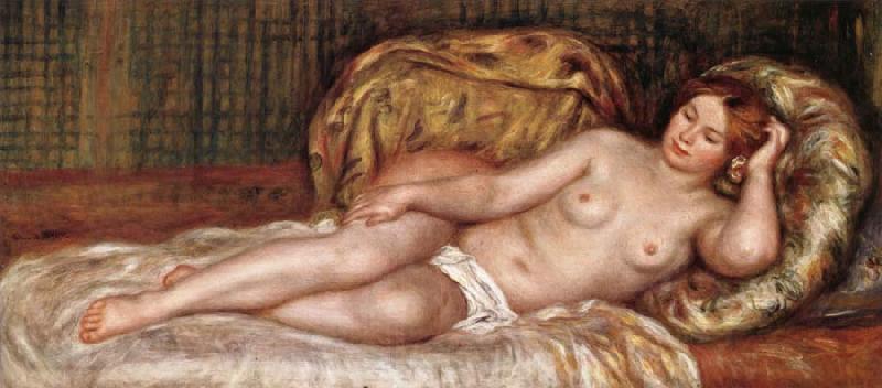 Pierre Renoir Nude on Cushions Spain oil painting art